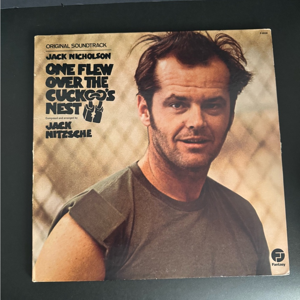 One Flew Over The Cuckoo's Nest Original Soundtrack Vinyl - Jack Nicholson